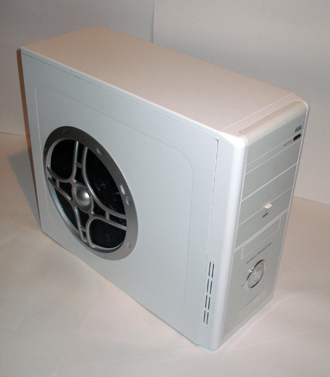 Компьютер с новым крупным вентилятором