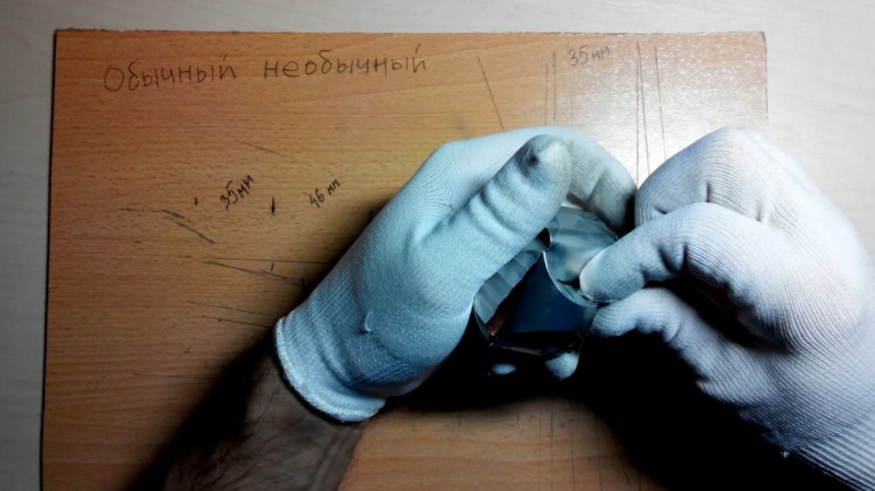 дуги загибаем на 90 градусов