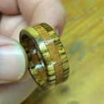 Деревянное кольцо своими руками