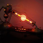 Высоковольтная лампа в стиле Steampunk своими руками