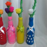 Декор бутылок воздушными шарами