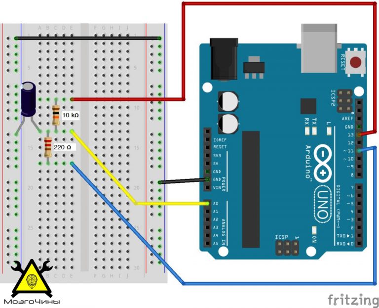 Конденсатор для arduino