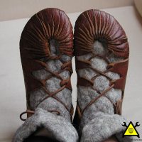 Обувь из железного века своими руками