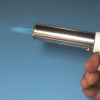 Как подключить газовую зажигалку к горелке своими руками