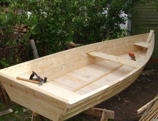 Деревянная лодка своими руками в домашних условиях